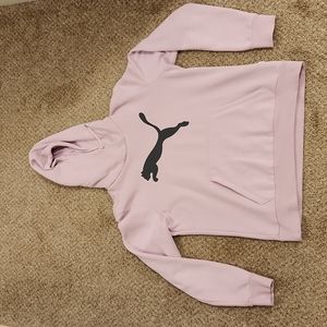 Puma light purple hoodie
